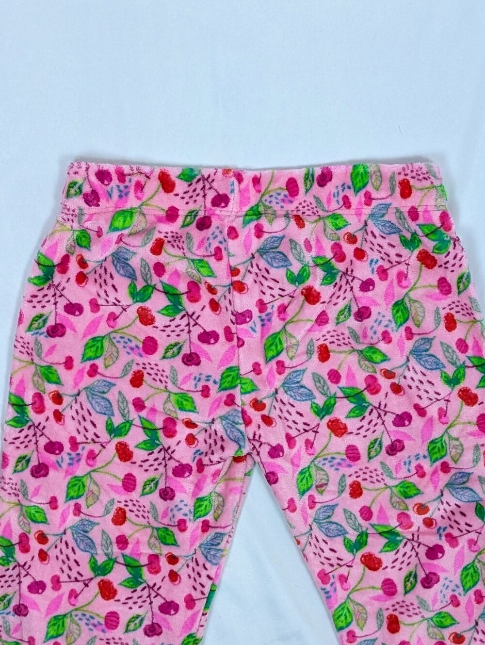 Berkshire Daydream Etta Vee Fleece Lounge Pant Cherries Print Vibrant Pink M NWT - Picture 7 of 9